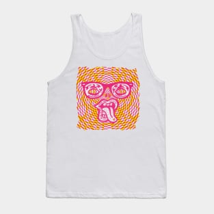 Psychedelic Rave Face Tank Top